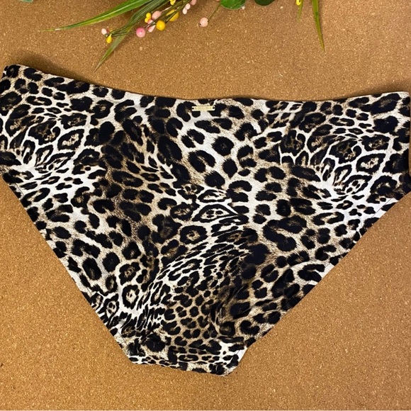 Sea Level Bikini Bottoms Leopard Print Size 12 - Picture 7 of 10